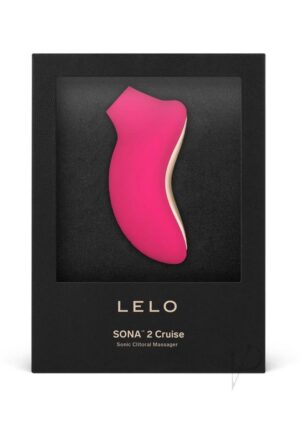 Sona 2 Cruise Cerise Magenta Silicone Rechargeabl Clitoral Vibrator