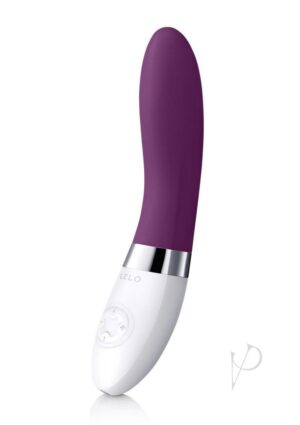 Rechargeable Silicone G Spot Vibrator - Plum