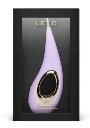 Lelo Dot Elliptical Clitoral Stimulator Lilac