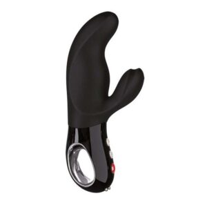 Silicone Rechargeable Rabbit Vibrator - Black Line