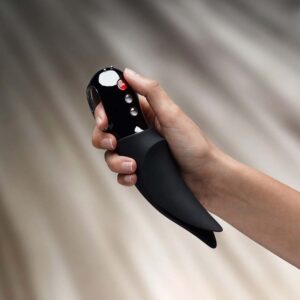 Waterproof Rechargeable Clitoral Vibrator Black