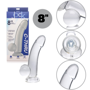 Smooth Dong Strap-on Compatible Suction Cup Dildo