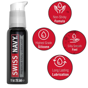 Anal Lubricant Long Lasting Silicone Lube 1oz