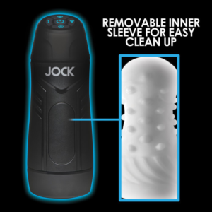 Jock 9x Suck Multi-textured Suction Realistic Vibrating Male Automatic Masturbator