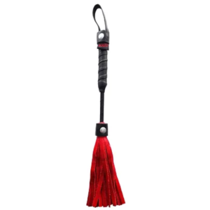 Rouge Mini Flogger Red Bondage Gear Fetish Whip