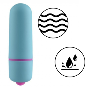 Multi-Vibration-Bullet-Vibrator-Blue