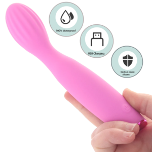 Flexible G Spot Vibrator - Pink