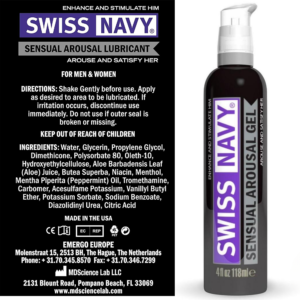 Sensual Arousal Gel Water-based Lube - 4 Oz