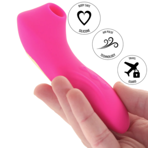 Rechargeable Clitoral Sucking Vibrator in Pink