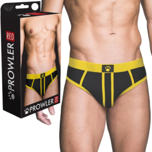 Open Back Male Sexy Clothing Underwear Yellow XL