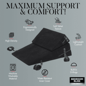 Bondage Cushion Set Position Enhancer Bondage Foam Wedge Pillow Sex Restraints