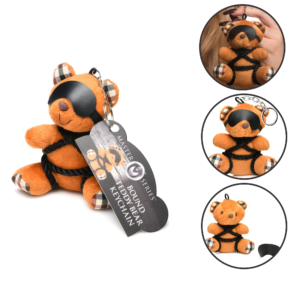 Ms Rope Teddy Bear Keychain