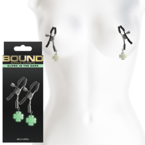 Bound Bondage Gear Metal Erotic Nipple Clamps