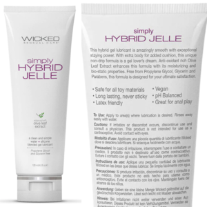 Wicked Simply Hybrid Lube Jelle