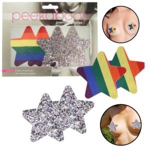 Peekaboo Pride Rainbow Glitter