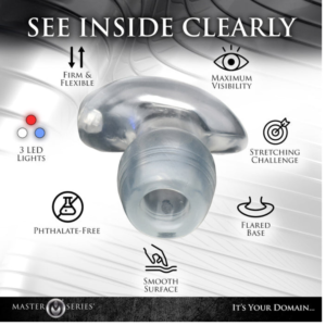 Ms Light Tunnel Anal Preparation Dilator Large Butt Plug