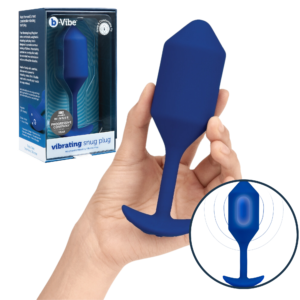 4 Extended Wear Anal Training Silicone Butt Plug - Navy