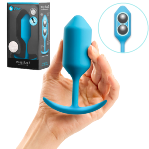 Discreet Body Safe Wearable Silicone Butt Plug – Teal