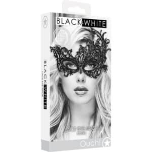 Ouch Lace Eye Royal Masquerade Black Eye Blindfold and Mask Bondage Gear