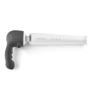 Le Wand Ripple Weighted Silicone Targeted Stimulation Vibrating Wand Attachment - Gray