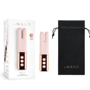 Shower-Friendly Rechargeable Mini Clitoral Vibrator - Rose Gold