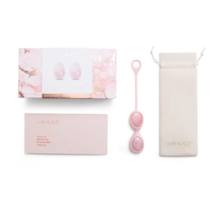 Exercising Tool Yoni Eggs Kegel Balls - Rose Quartz