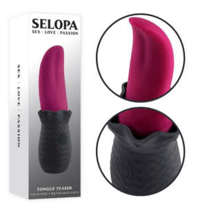 Vibrating Tongue Teaser Vibe Rechargeable Clitoral Vibrator