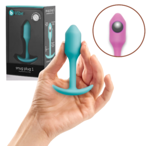 Silicone Weighted Anal Probe Wearable Butt Plug - Mint