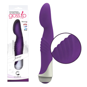 Waterproof Realistic G-spot Vibrator - Purple