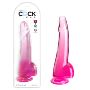 Strap-on Compatible Powerful Suction Cup Pegging Dildo – Pink