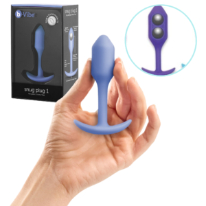 Anal Probe Wearable Butt Plug Violet