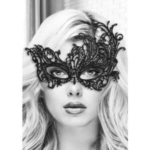 Masquerade Black Eye Blindfold and Mask Bondage Gear