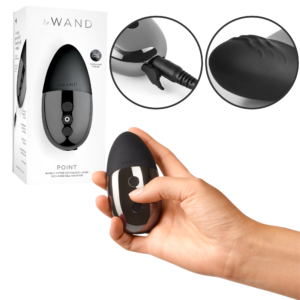 Mini Hands-free Rechargeable Vibrator – Black