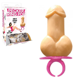 Pecker Ring Pop Adult Candy and Erotic Foods Bachelorette Party Supply