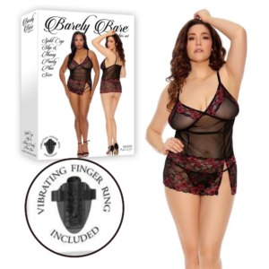 Lace Top Ladies Sleepwear Sexy Women Lingerie Set