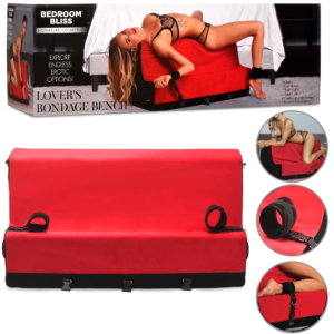 Sex Furniture and Position Enhancers With Wrist & Ankle Cuffs