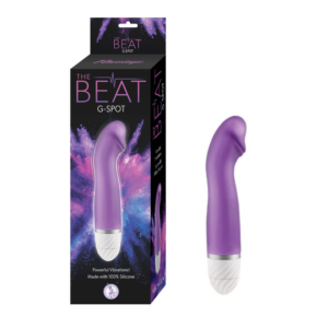 Discreetly Quiet Silicone Gspot Vibrator - Purple