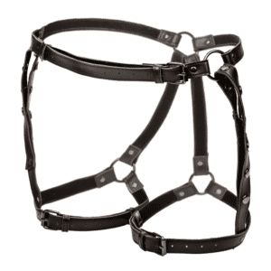 Strap-On Adjustable Leather Euphoria Riding Thigh Harness