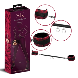 Sex Spreader Bar Set With Adjustable Detachable Ankle Cuffs