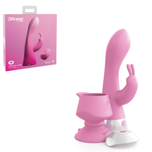 Rabbit Vibrator With Powerful Suction Cup