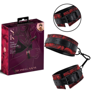 Handcuffs and Sex Restraints With Adjustable Buckle