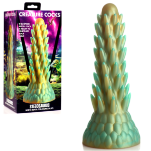 Spiky Reptile Harness Compatible Fantasy Silicone Dildo