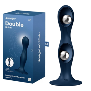 Handsfree Dong G-spot Massager Suction Cup Dildo Dk Blue