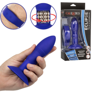 Rimming Probe Suction Cup Vibrating Butt Plug