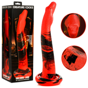 Non-Realistic Dildo X-Large 14-inch Fantasy Silicone Dong