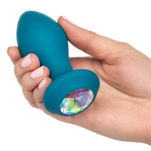 Crystal Probe Rechargeable Jeweled Butt Plug