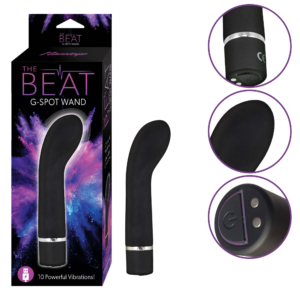 Rechargeable Clitoral Stimulation Silicone Vibrator - Black