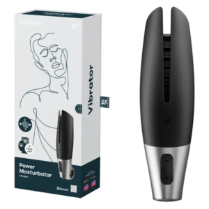 Satisfyer Power Masturbator - Vibrating Stroker with App Control