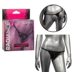 Elevate Your Desires with Radiance Crotchless Thong