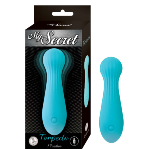 Rechargeable Silicone Clitoral Vibrator - Aqua